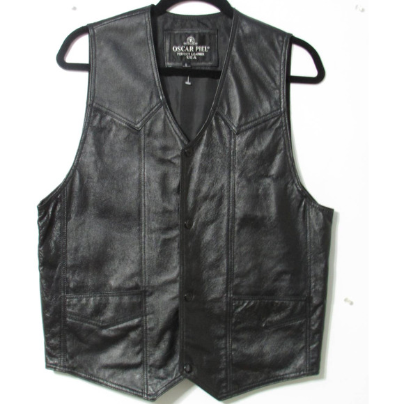 Oscar Piel Other - OSCAR PIEL LEATHER Motorcycle Professional Vest